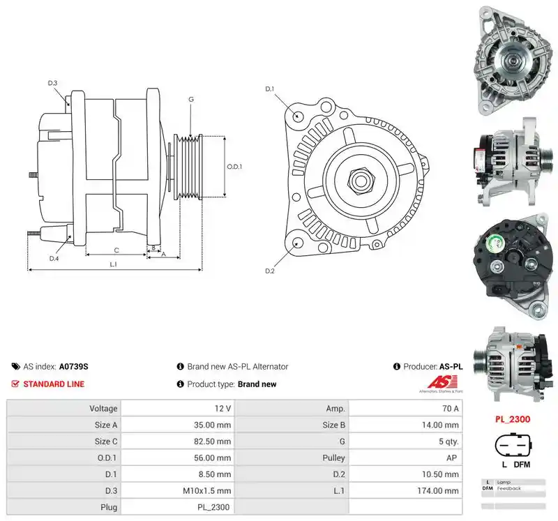 AS-PL A0739S
