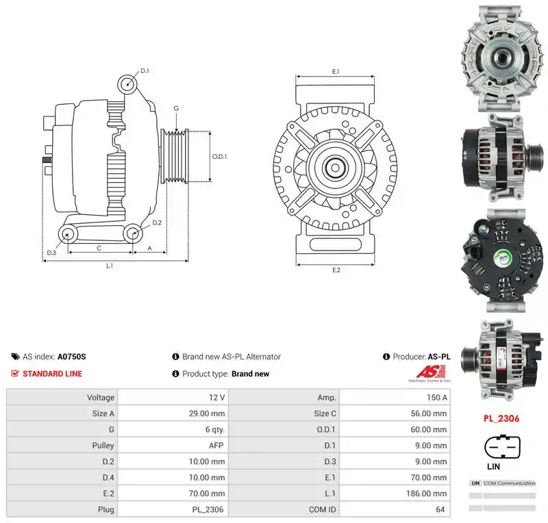 AS-PL A0750S