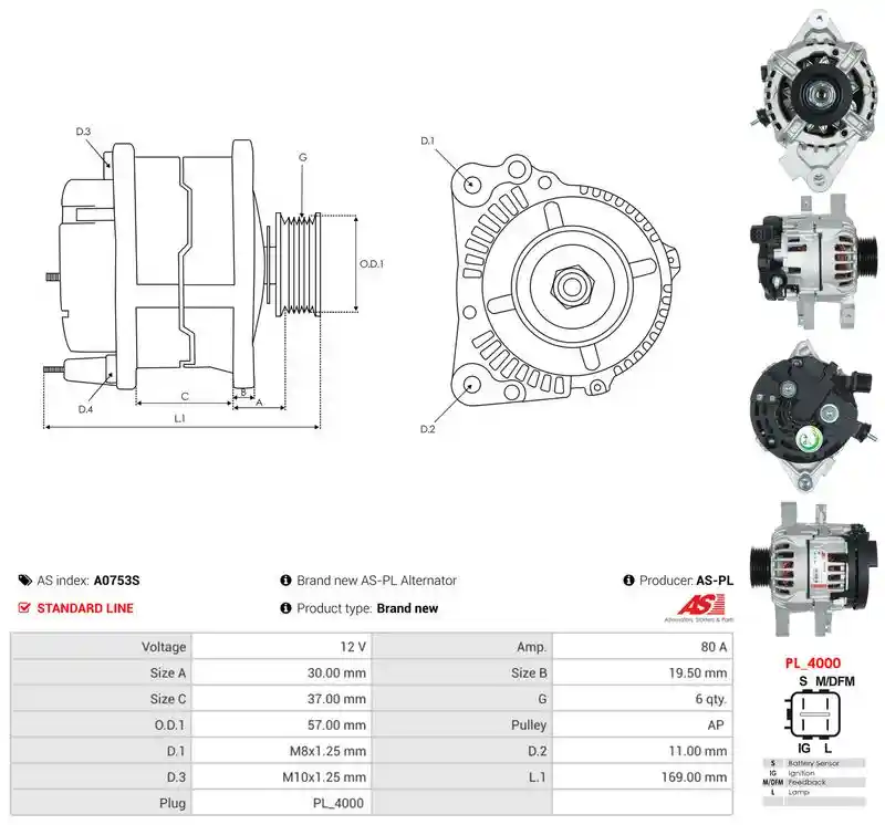 AS-PL A0753S