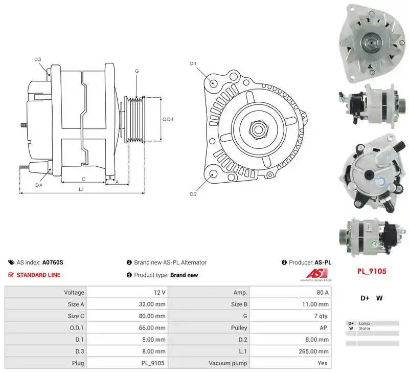 AS-PL A0760S