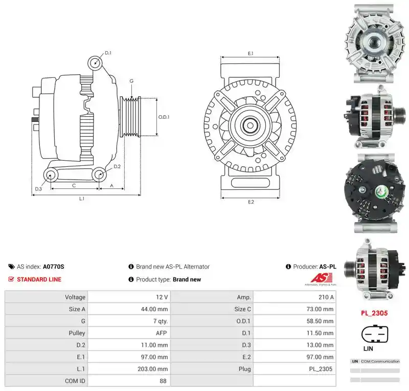 AS-PL A0770S