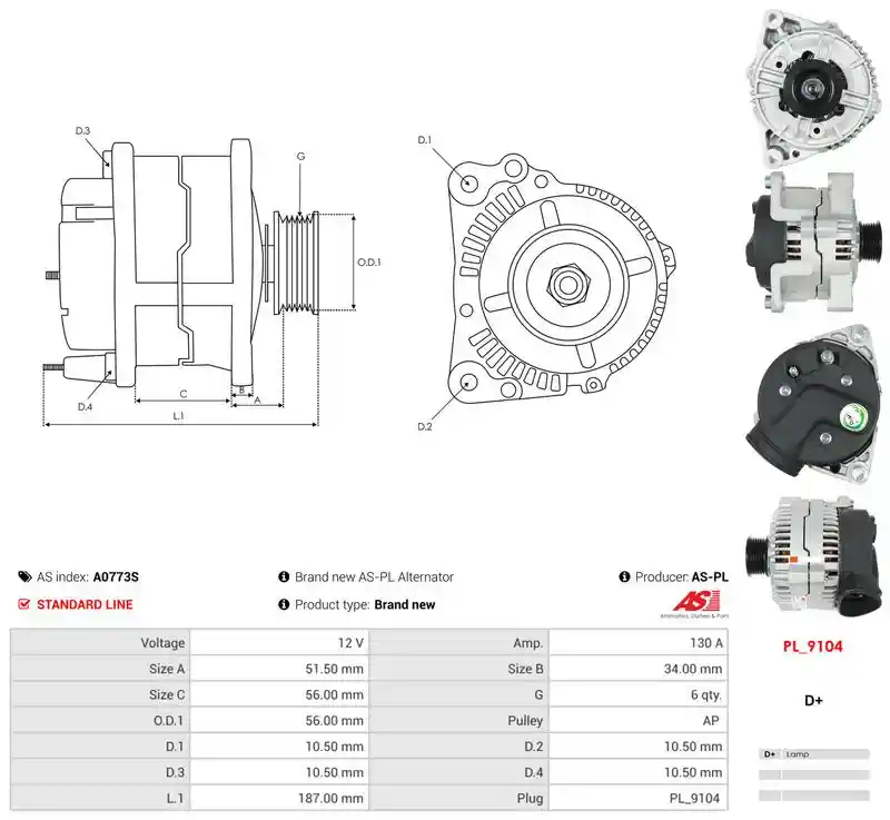 AS-PL A0773S