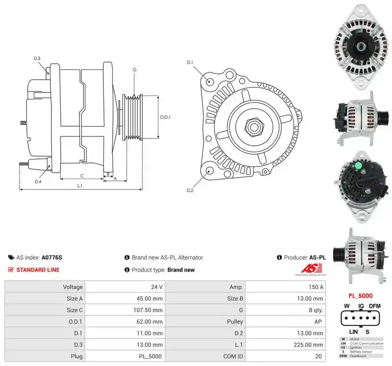 AS-PL A0776S