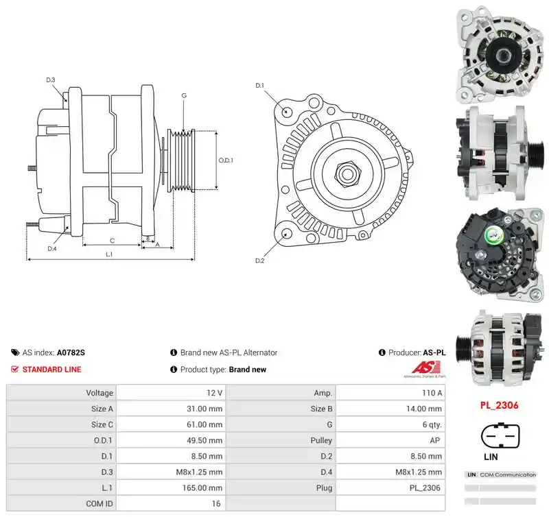 AS-PL A0782S