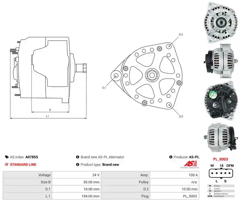 AS-PL A0785S