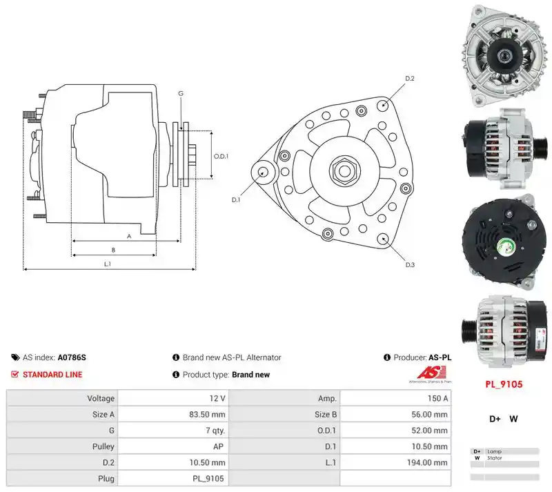 AS-PL A0786S