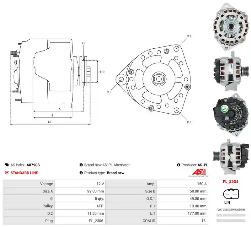 AS-PL A0790S