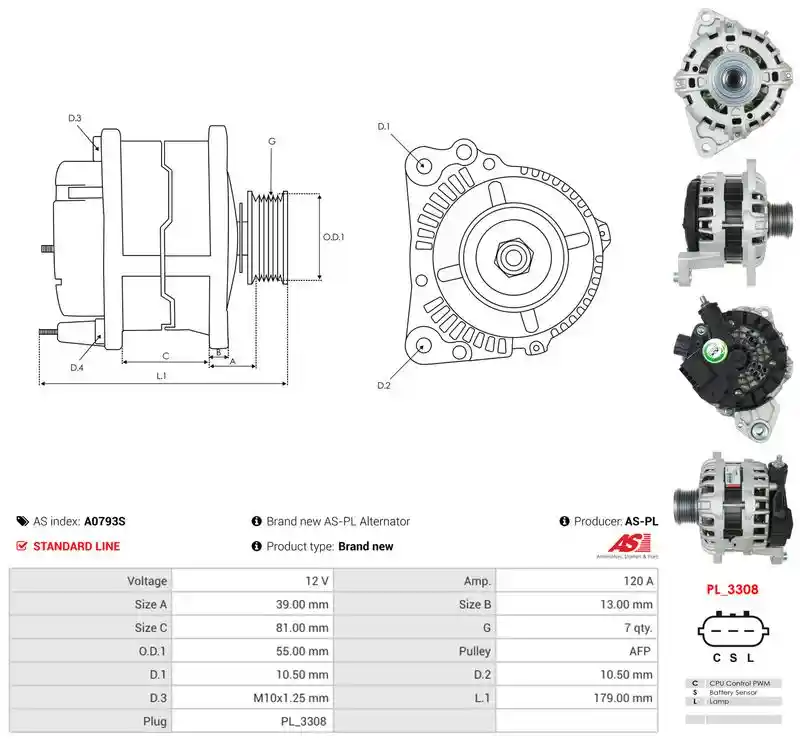 AS-PL A0793S