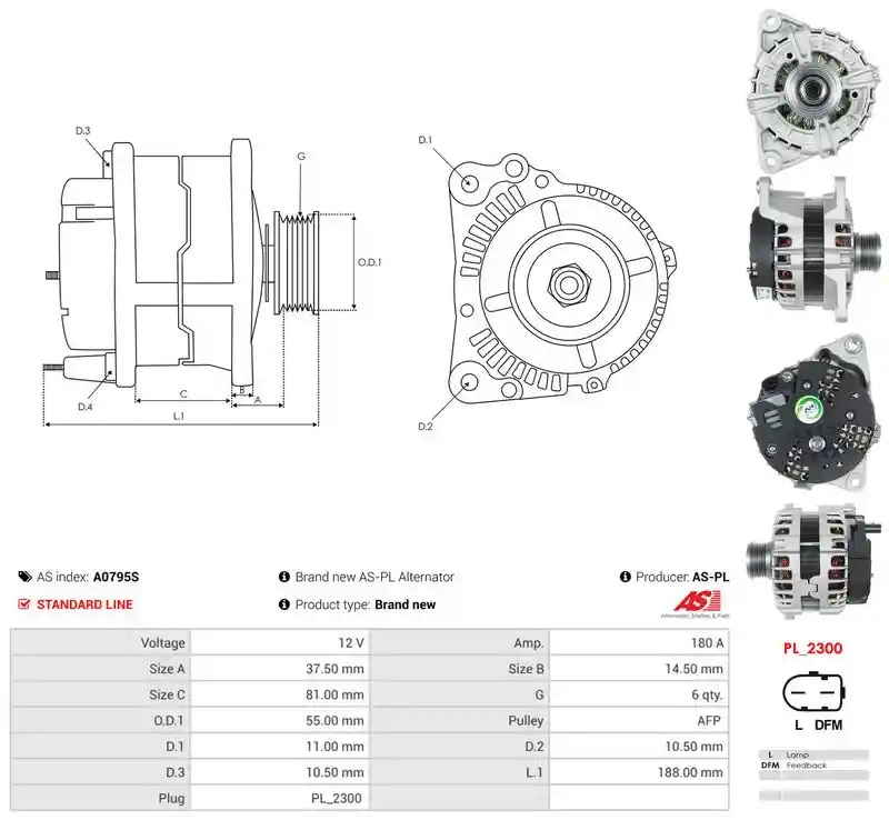 AS-PL A0795S