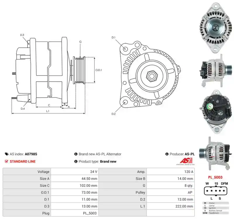 AS-PL A0798S