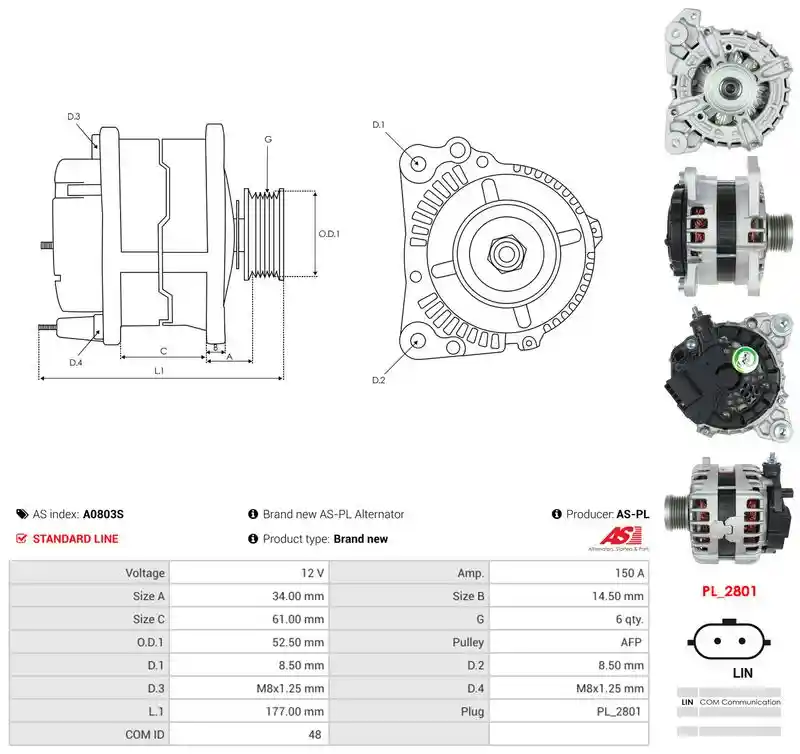 AS-PL A0803S