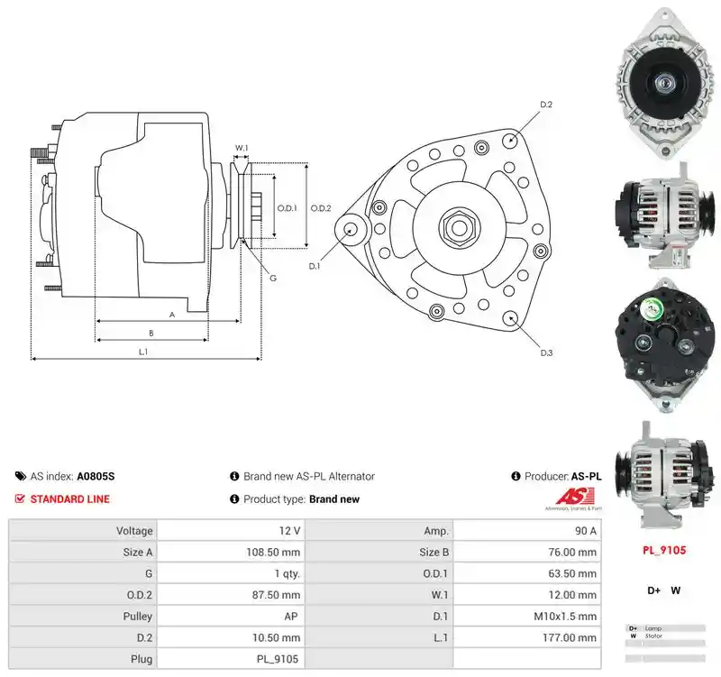 AS-PL A0805S