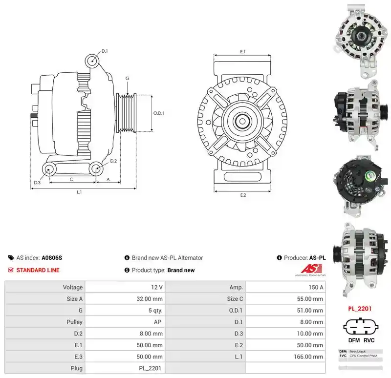 AS-PL A0806S