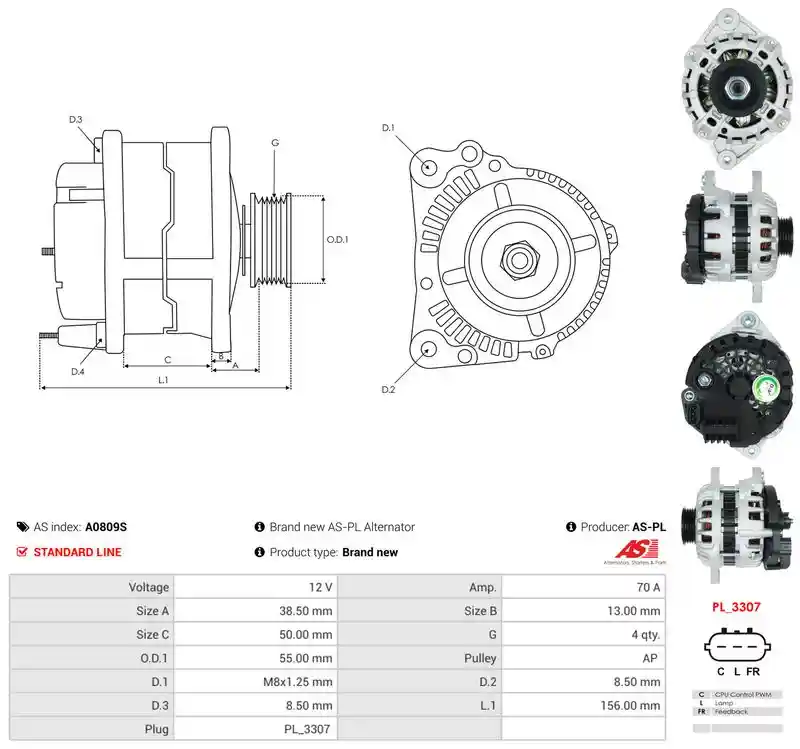 AS-PL A0809S
