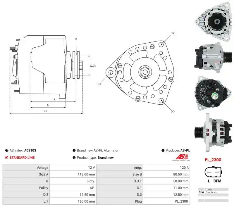 AS-PL A0810S