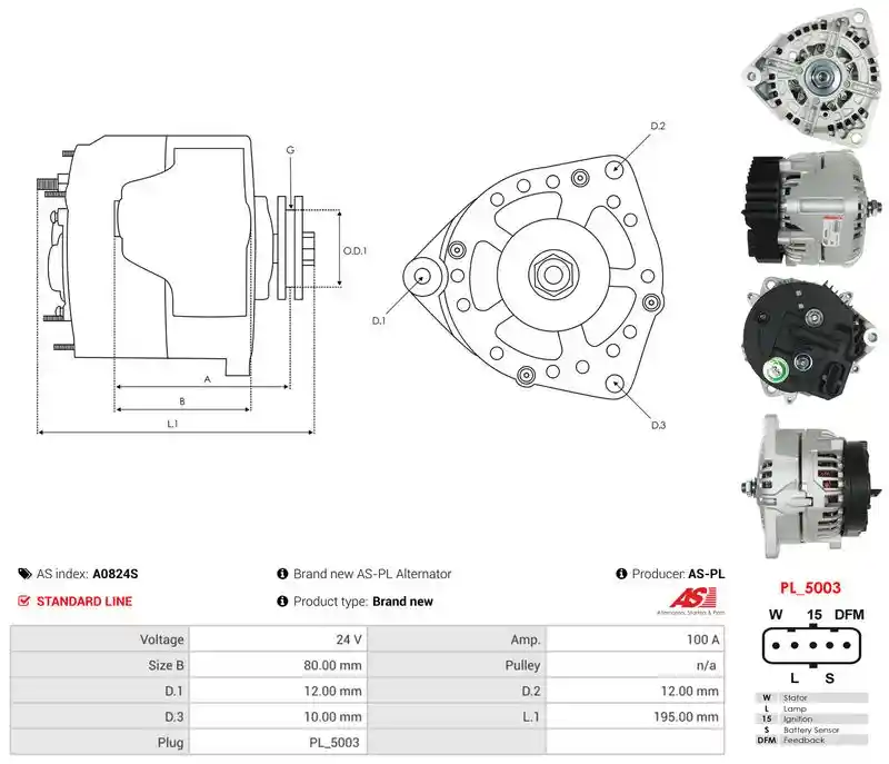 AS-PL A0824S