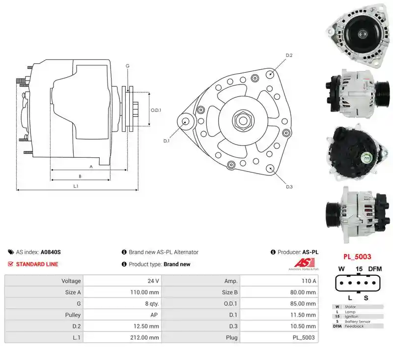 AS-PL A0840S