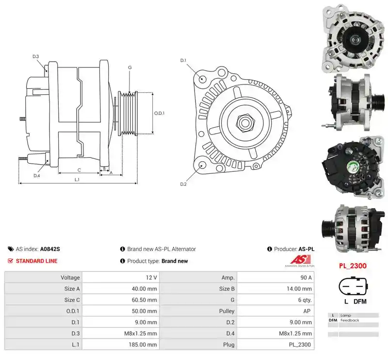 AS-PL A0842S