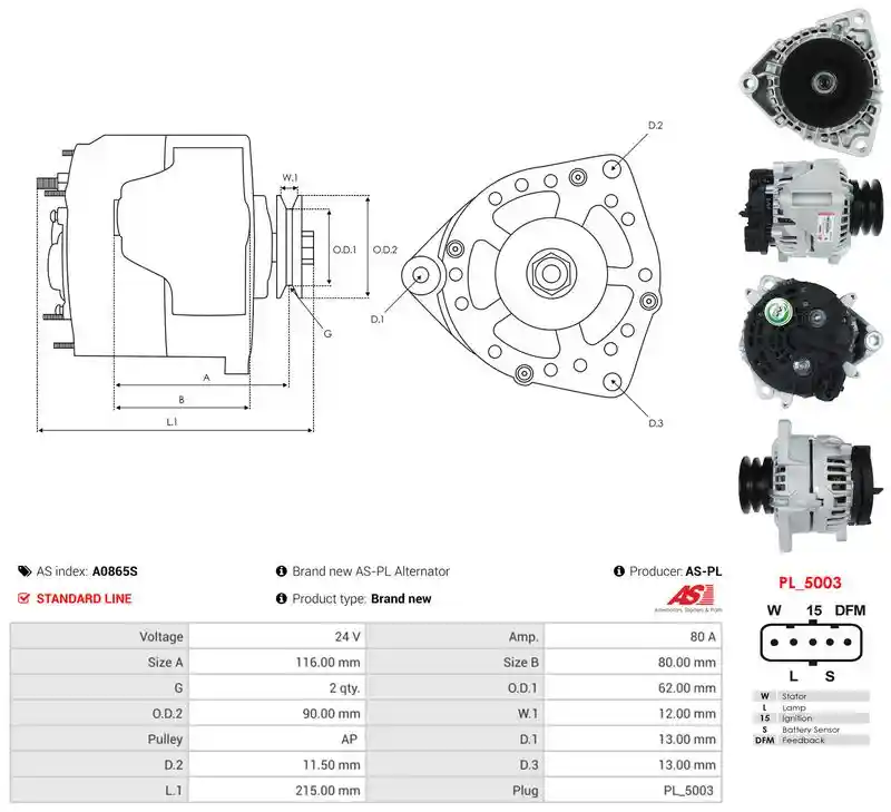 AS-PL A0865S