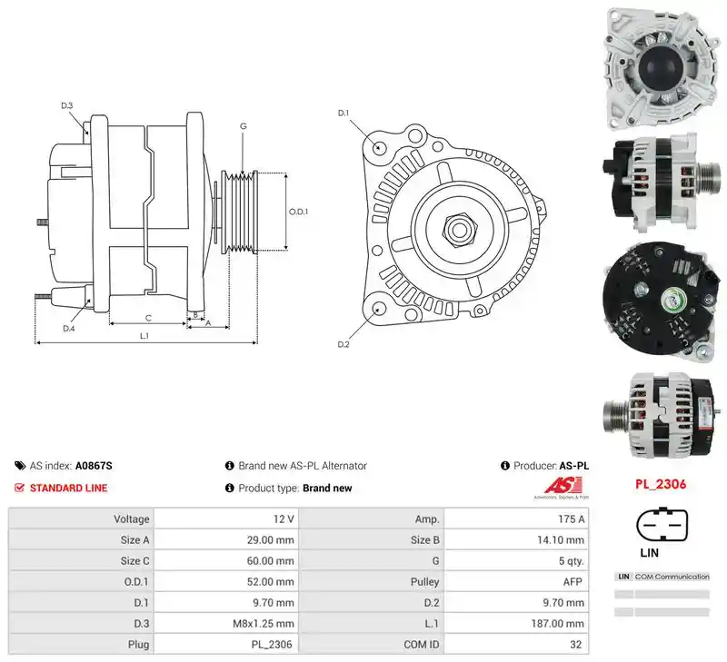 AS-PL A0867S
