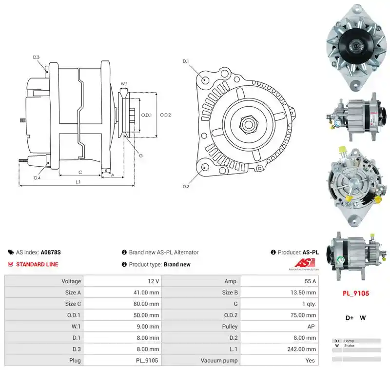 AS-PL A0878S