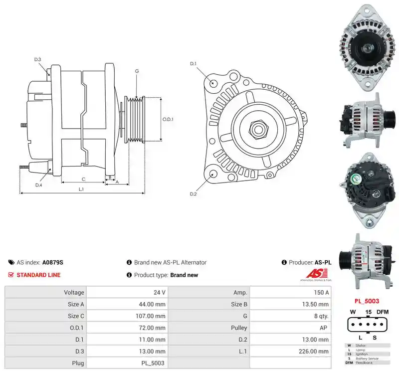 AS-PL A0879S