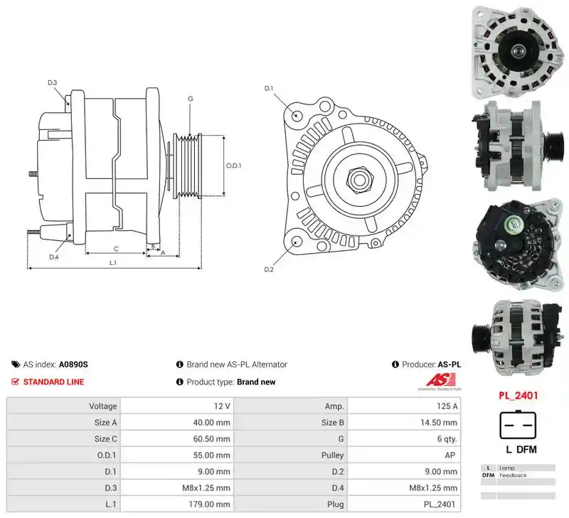 AS-PL A0890S