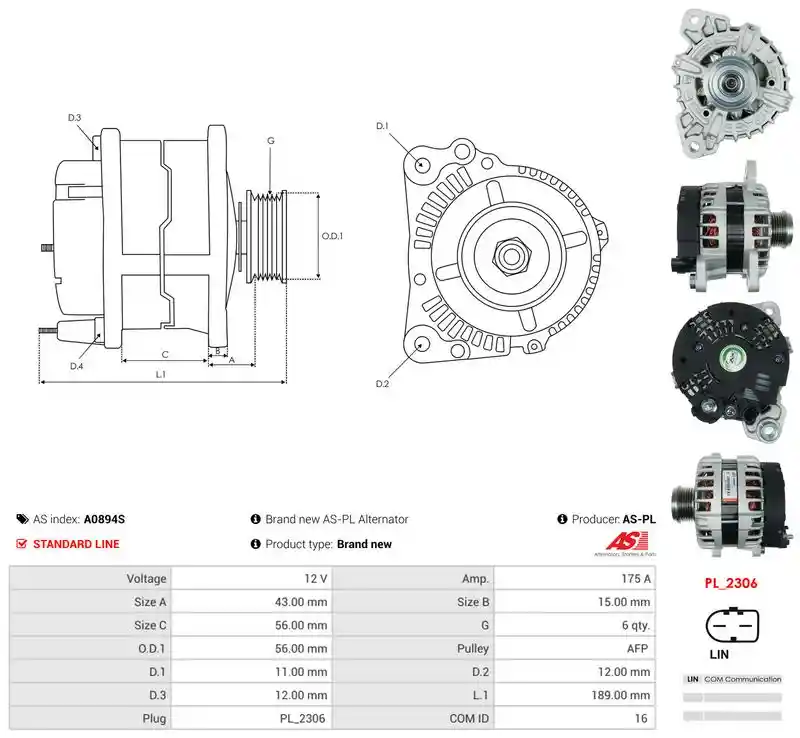 AS-PL A0894S