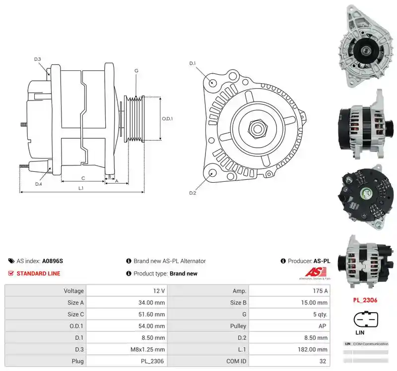 AS-PL A0896S