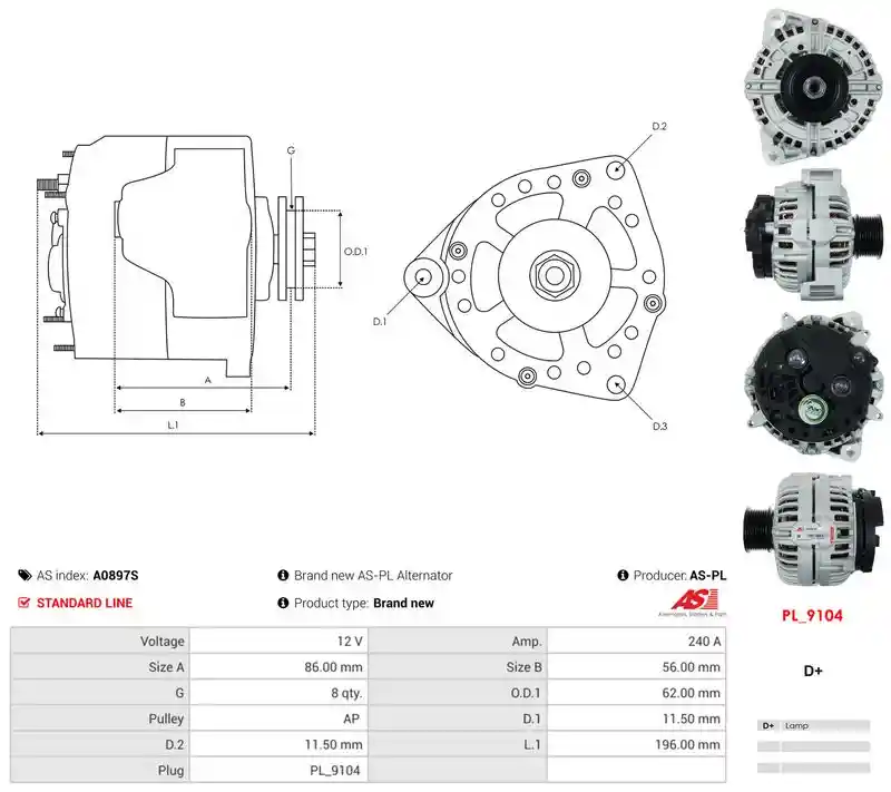 AS-PL A0897S