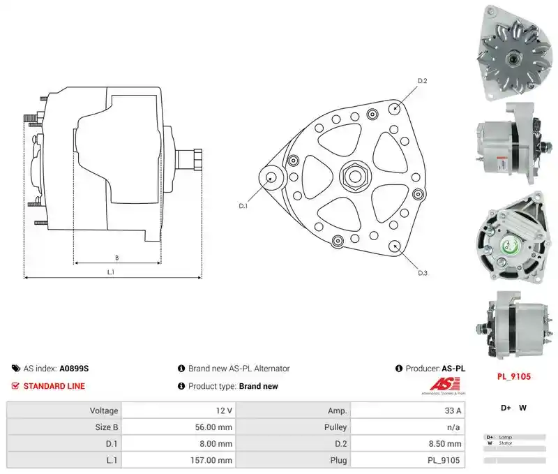 AS-PL A0899S