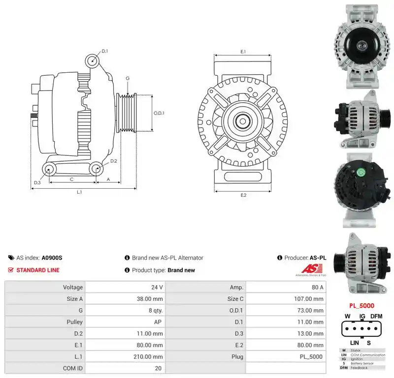 AS-PL A0900S