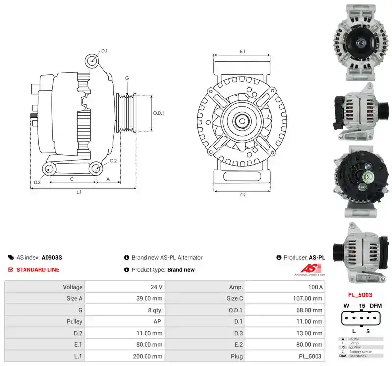 AS-PL A0903S