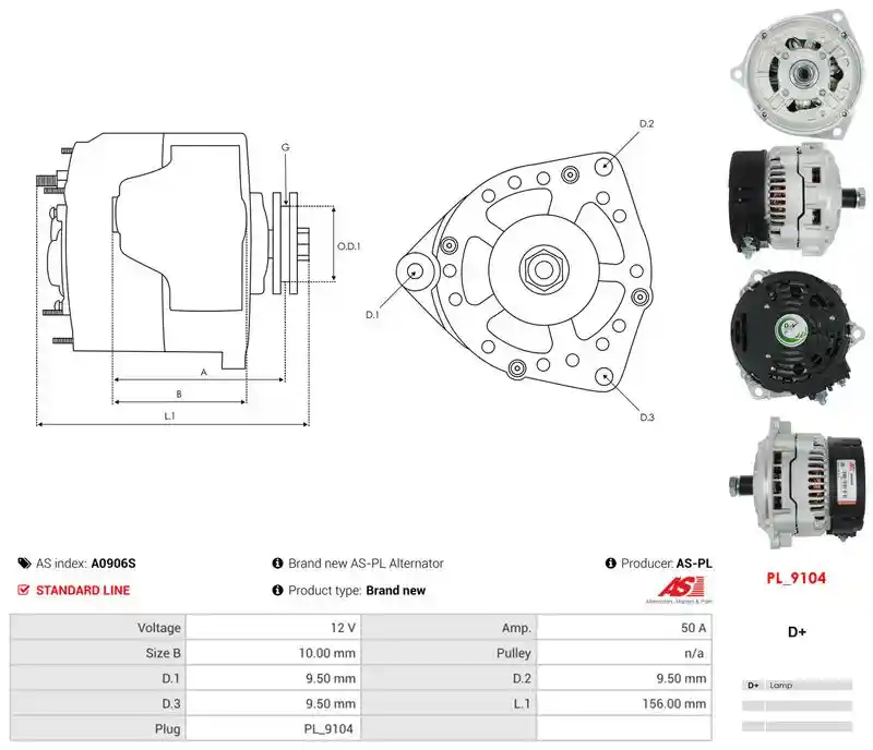 AS-PL A0906S