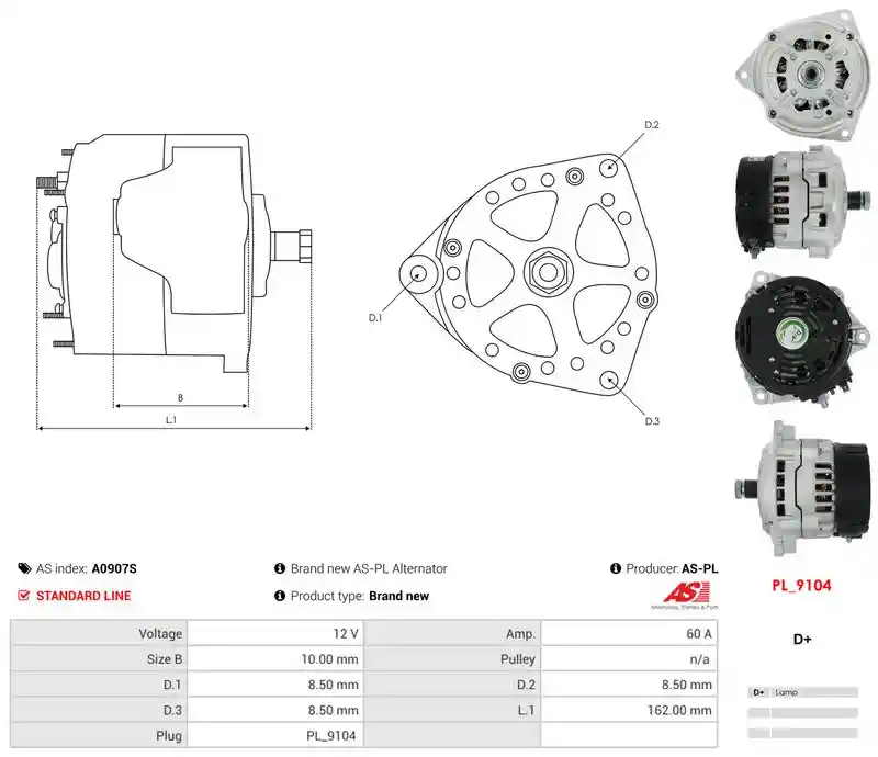 AS-PL A0907S