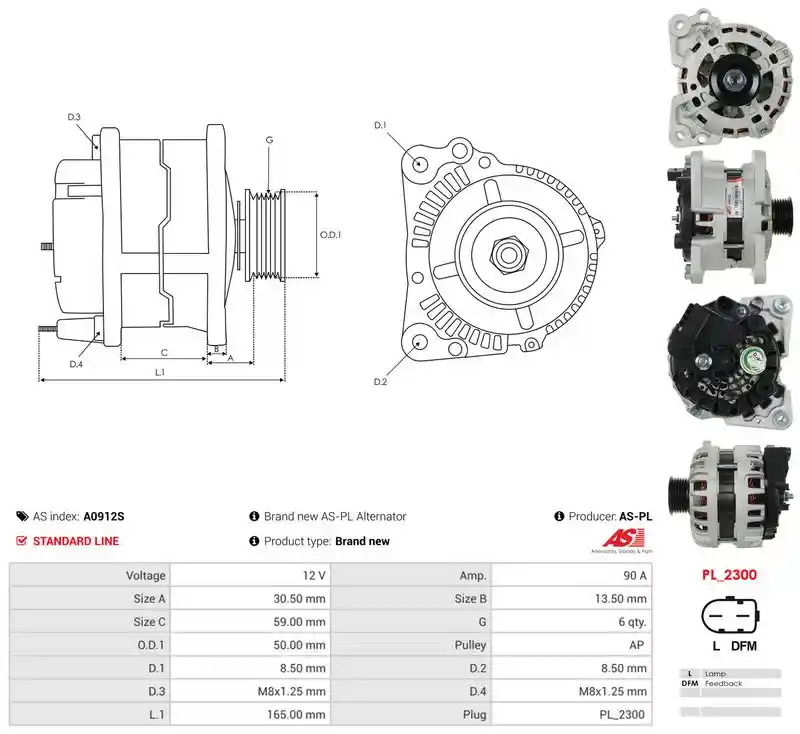 AS-PL A0912S