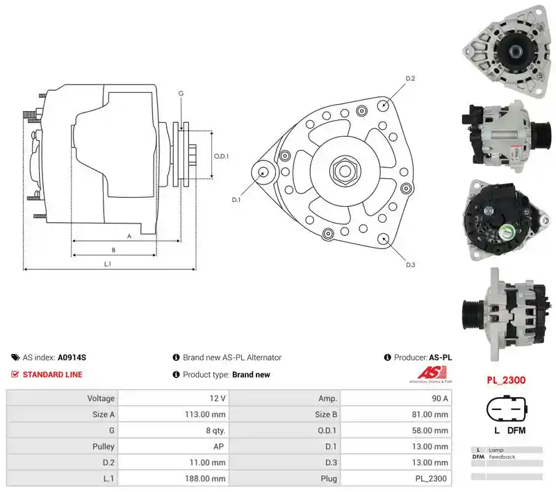 AS-PL A0914S
