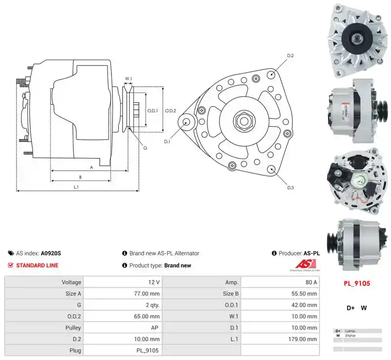 AS-PL A0920S