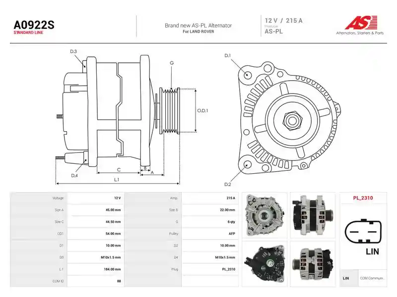 AS-PL A0922S