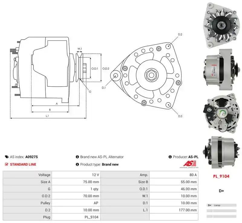 AS-PL A0927S