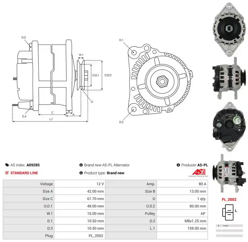 AS-PL A0928S