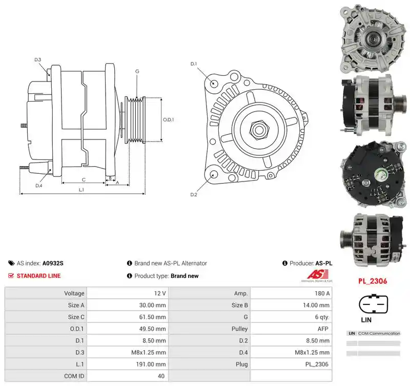 AS-PL A0932S