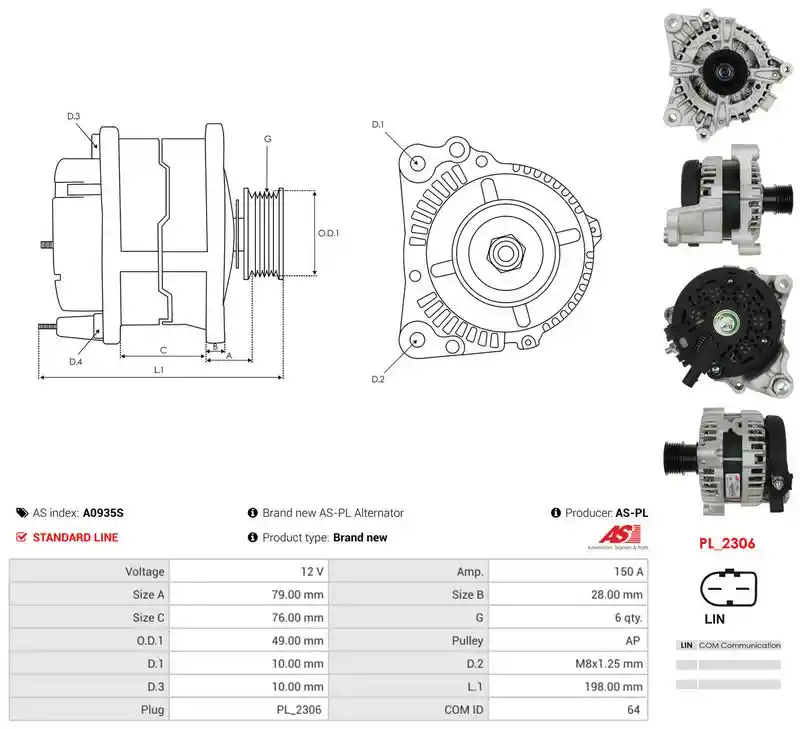 AS-PL A0935S