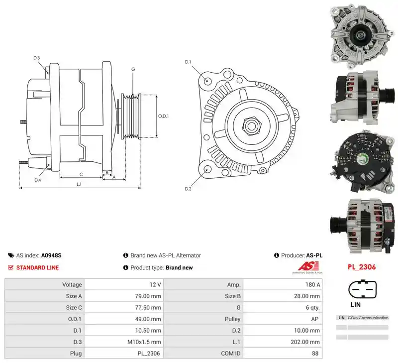 AS-PL A0948S