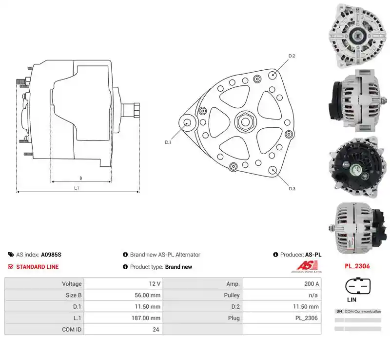 AS-PL A0985S