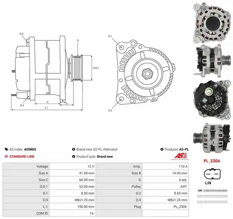 AS-PL A0986S