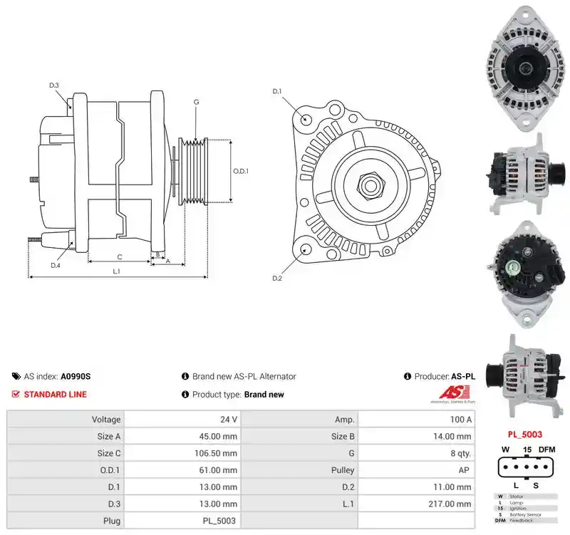 AS-PL A0990S