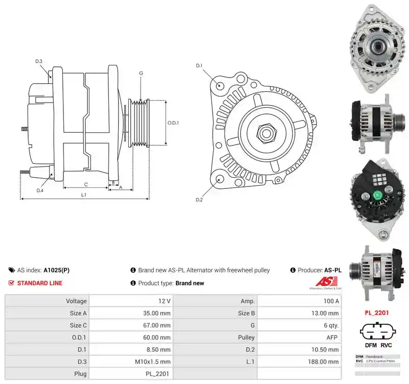 AS-PL A1025(P)