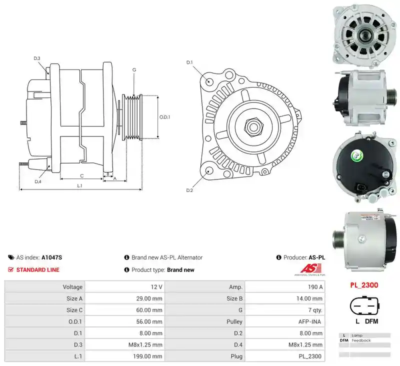 AS-PL A1047S