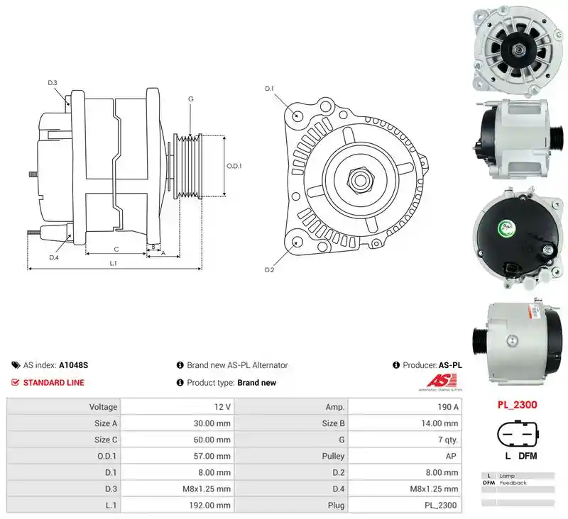 AS-PL A1048S
